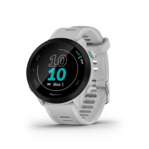שעון ספורט חכם Forerunner 55 42mm - לבן (010-02562-15H) מבית GARMIN