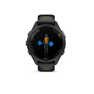 שעון ספורט חכם Forerunner 265S 42mm - שחור (010-02810-13H) מבית GARMIN