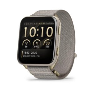 שעון ספורט חכם Venu X1 - אפור French Gray (010-02980-09H) מבית GARMIN