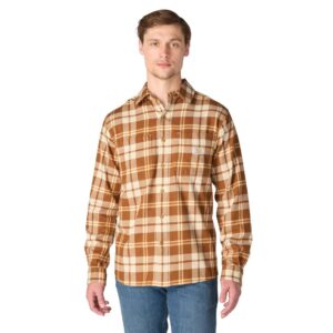 חולצת פלאנל משובצת לגברים Carhartt Rugged Flex Hamilton 107010