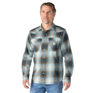 חולצה משובצת קלה עם צמדנים Carhartt Rugged Flex Montana 107016