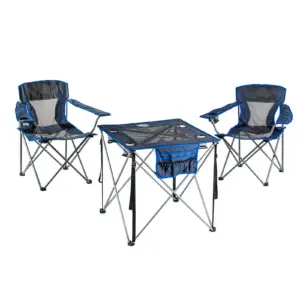 סט 2 כיסאות ושולחן לקמפינג GoNature CAMPING SET -D