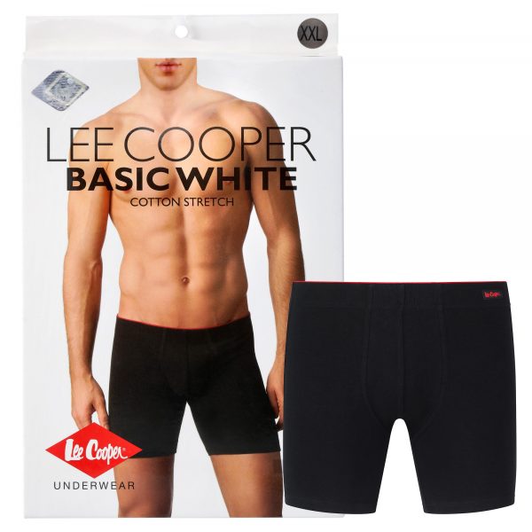 תחתוני בוקסר ארוך BASIC WHITE