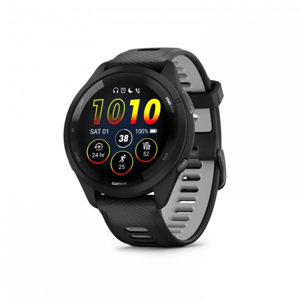 TZZ - BLACK - FORERUNNER 265 46MM SMART WATCH SPORT- 010-02810-10H-1536x1536