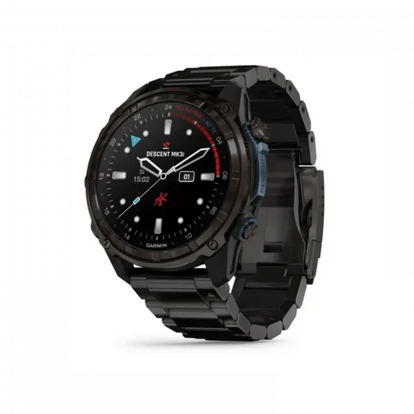 TZZ - DESCENT MK3i - BLACK WATCH SPORT SMART AND DIVING CALULATOR - TITANIUM STRAP - 010-02752-14H-1536x1536