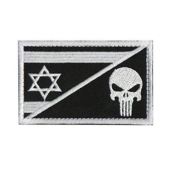 פאצ' גולגולת - שחור לבן