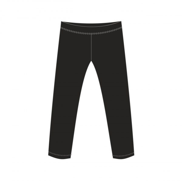 TZZ-Womens long tights-BLACK