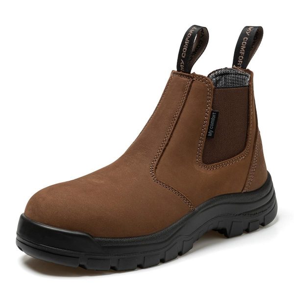 TZZ - work shoe brown my comfort