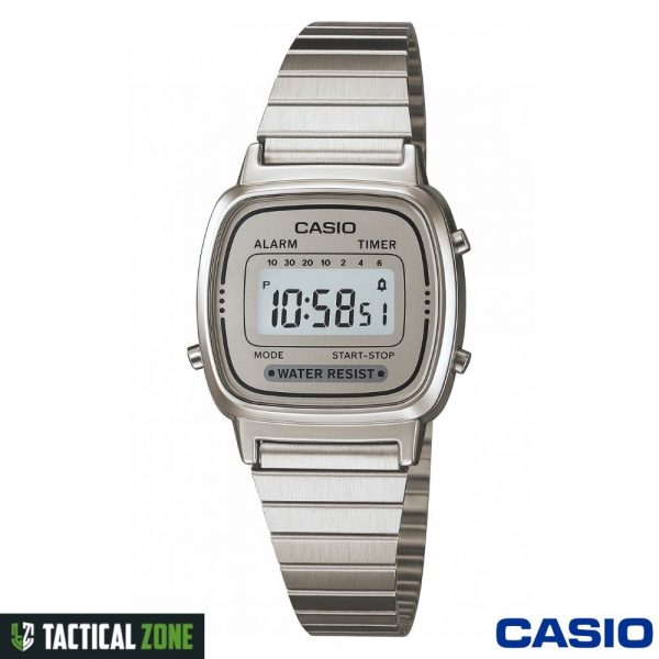 שעון דיגיטלי לנשים CASIO LA670WA-7DF – סגנון רטרו מודרני