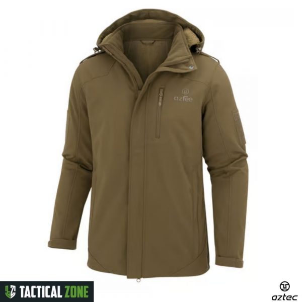 מעיל סופטשל ירוק זית Aztec Puffin X II