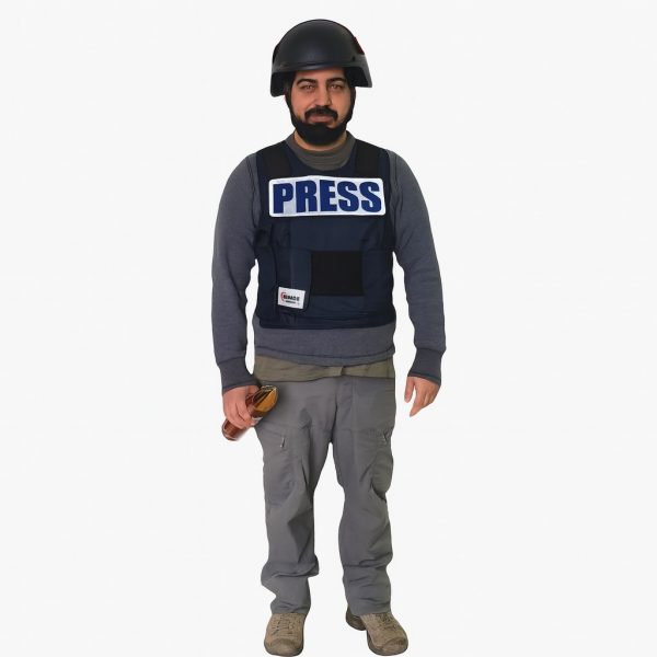 אפוד עיתונאים PRESS מצדה ארמור